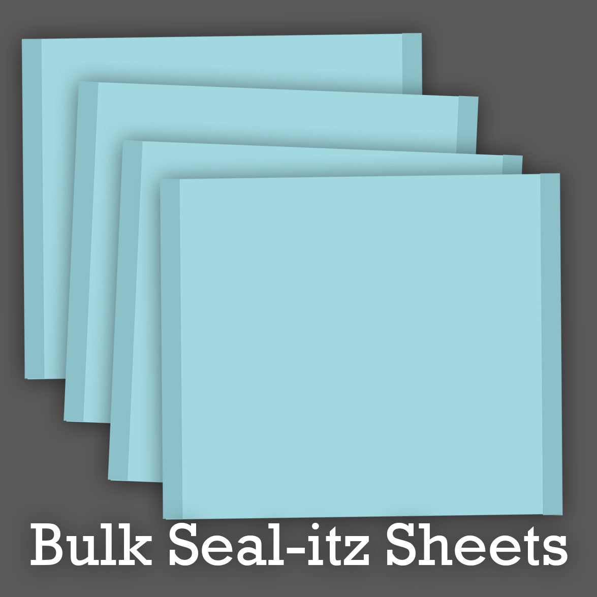 Bulk Instant Seal-Itz Sheets for Glass Photo Jewelry Making - Select Quantity