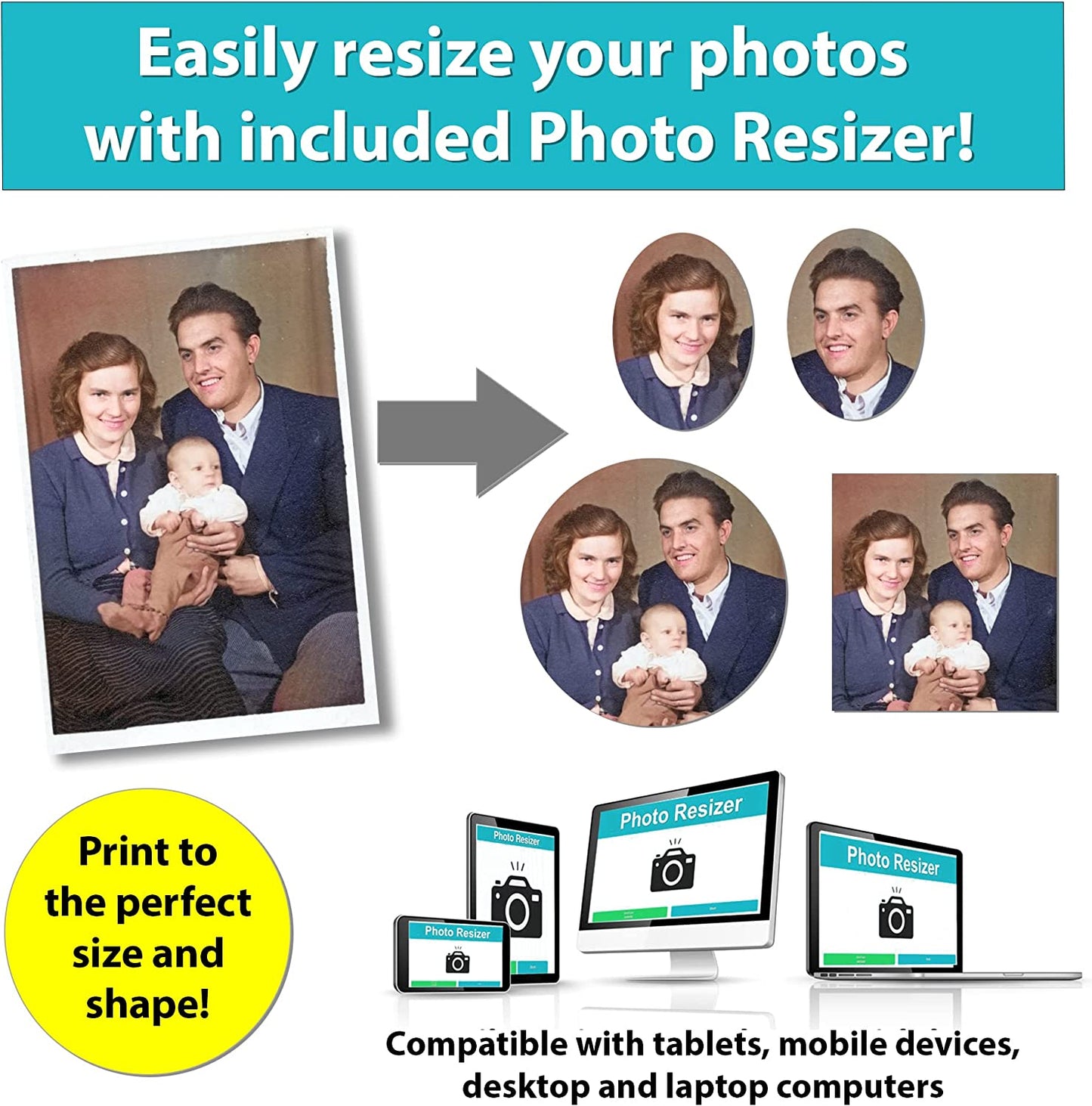 Makes 10 Glass Top Rectangle Photo Jewelry Pendant Kit 2 inch