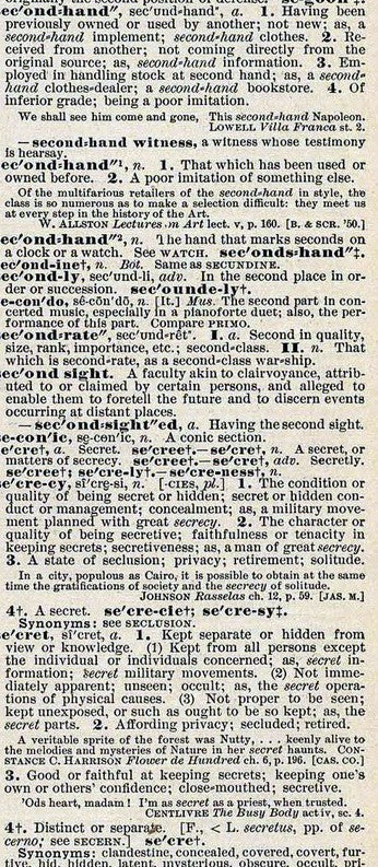 Free Vintage Dictionary Words Clip For Pendant Jewelry Making