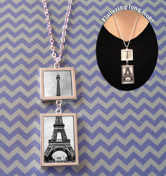 EZ Change Modern Art Segmented Pendant Necklace