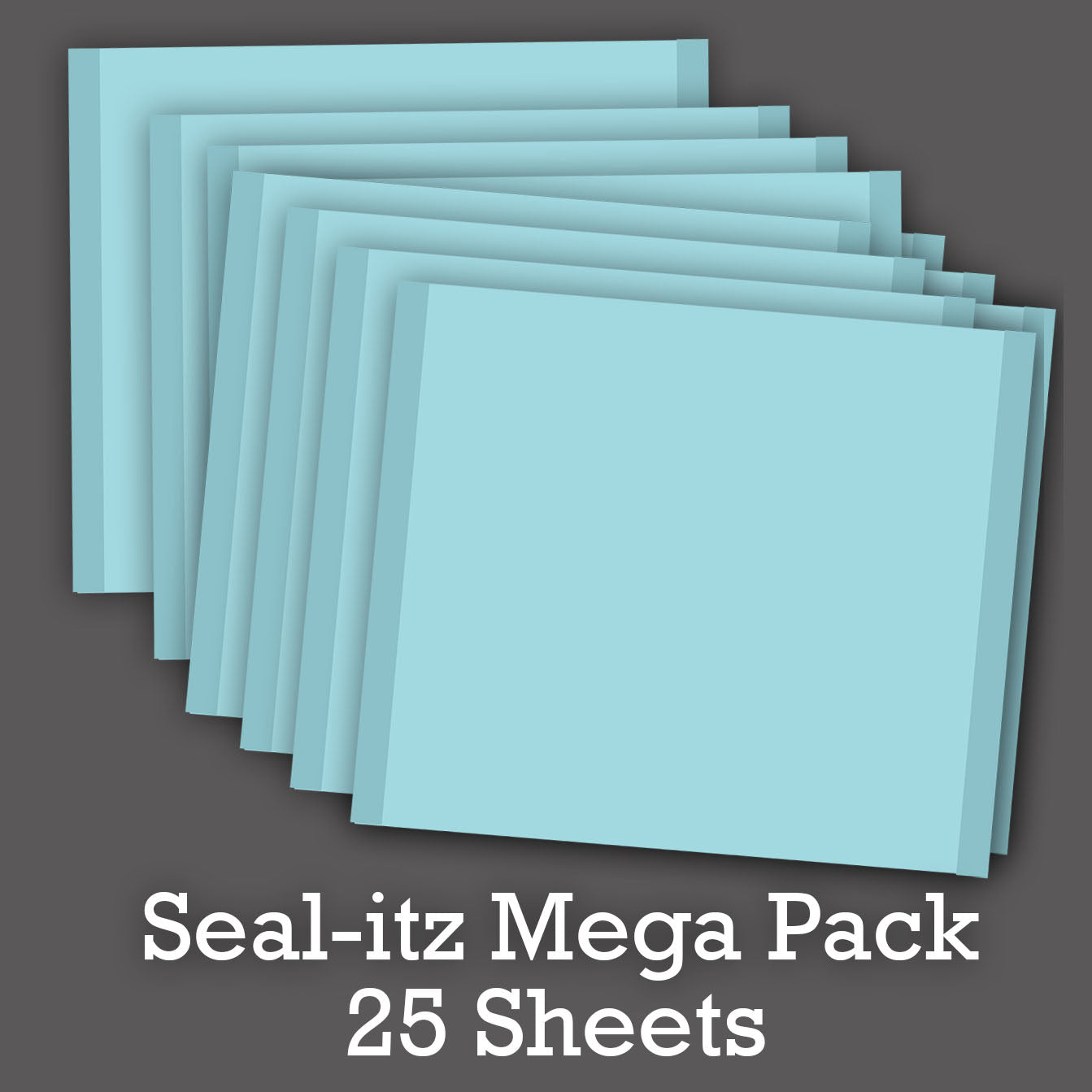 Mega Pack Instant Seal-Itz Strips for Bulk Glass Photo Jewelry Making 25 Full Sheets