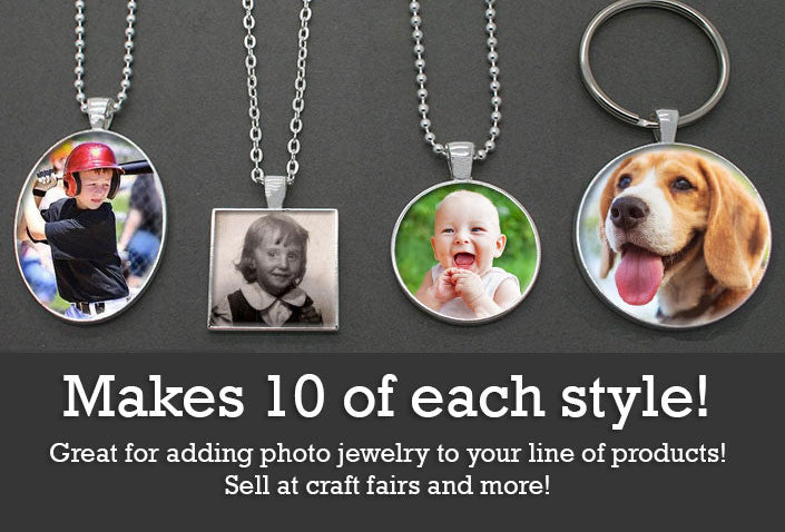 Ultimate Key Chains and Necklaces Variety Pack Kit - Make 40 Pieces!