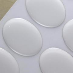 Instant Makes 10 Large Oval Photo KeyChains w/ Self Adhesive Covers Kit