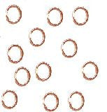 Jump Rings Copper 6mm For Charms (12)
