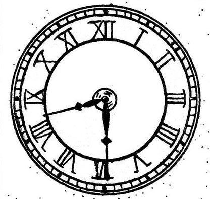Free Vintage Clock Face Image To Download
