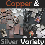 Copper And Silver Variety Pack Kit Makes 40 Necklaces!