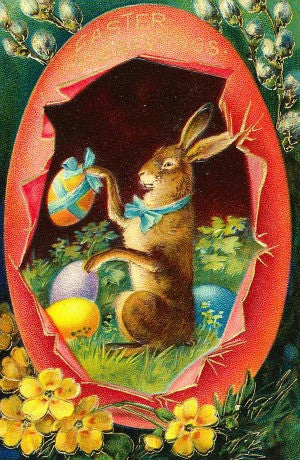 Free Vintage Easter Bunny Clip Art