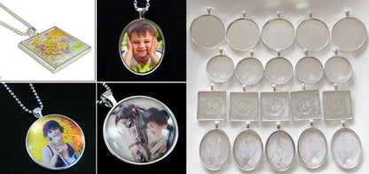 Photo Jewelry Assorted Supplies 20 Necklaces