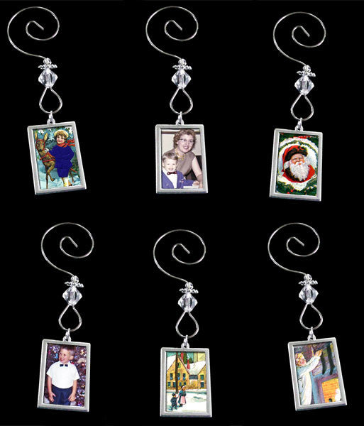 Make Your Own Beaded Photo Christmas Ornaments Kit  Double Sided
